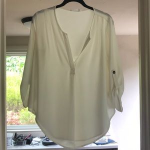 Lush white blouse